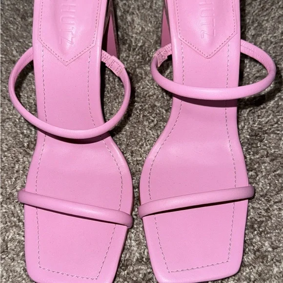 SCHUTZ Pink Strappy Heels - Picture 3 of 5